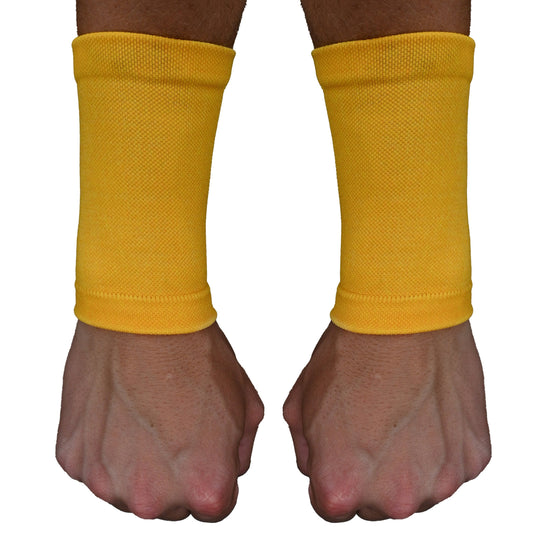 Elite Athletic Gear - Gold wrist support sleeves