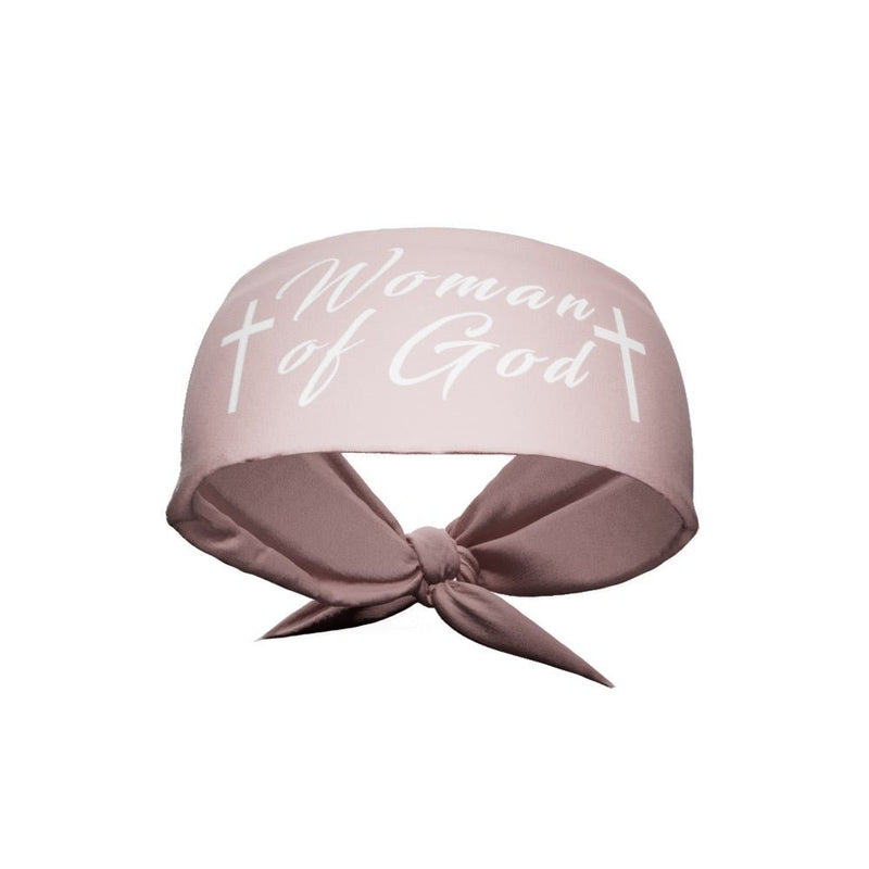Load image into Gallery viewer, Elite Athletic Gear - Woman of God Tie Headband
