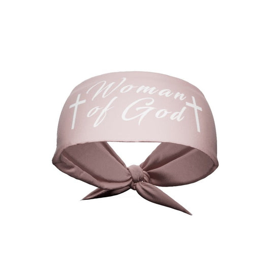 Elite Athletic Gear - Woman of God Tie Headband