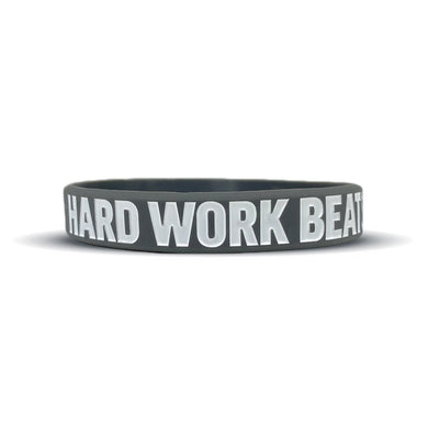 Elite Athletic Gear - Hard work beats talent Wristband