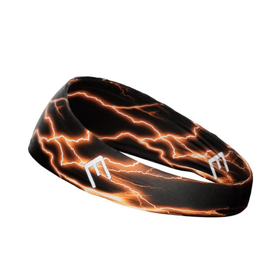 Elite Athletic Gear - Orange Lightning Headband