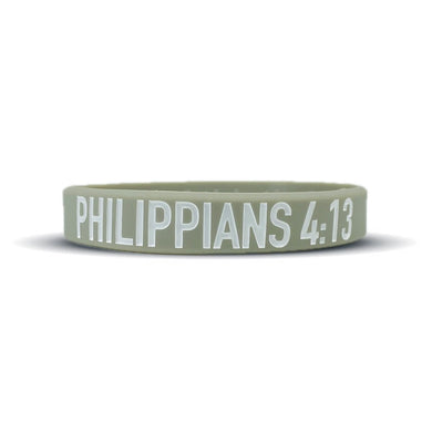 Elite Athletic Gear - Philippians 4:13 Wristband