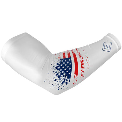 Elite Athletic Gear - Usa Splattered Arm Sleeve