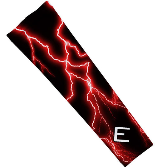 Elite Athletic Gear - Red Lightning Arm Sleeve
