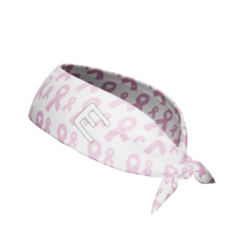 Load image into Gallery viewer, Elite Athletic Gear - Breast Cancer Ribbons Tie Headband

