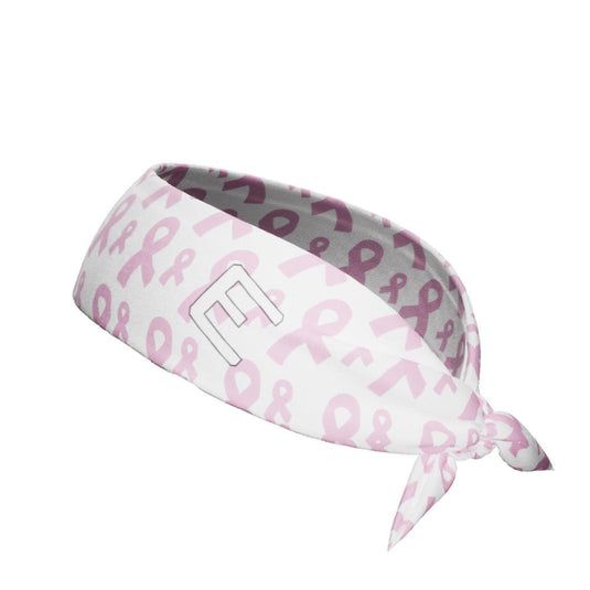 Elite Athletic Gear - Breast Cancer Ribbons Tie Headband