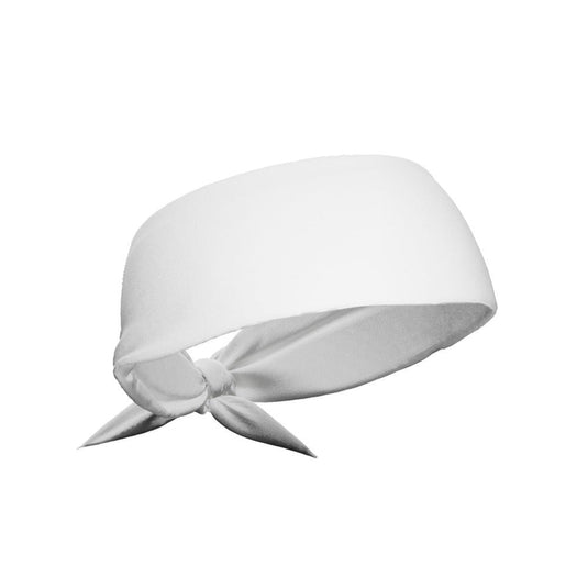 Elite Athletic Gear - White Tie Headband