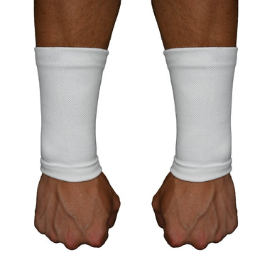 Elite Athletic Gear - White Wrist Support Sleeves