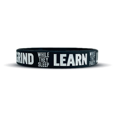 Elite Athletic Gear - Grind Learn Live Wristband