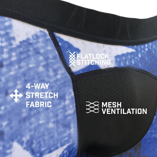 Elite Athletic Gear - Old glory compression tights