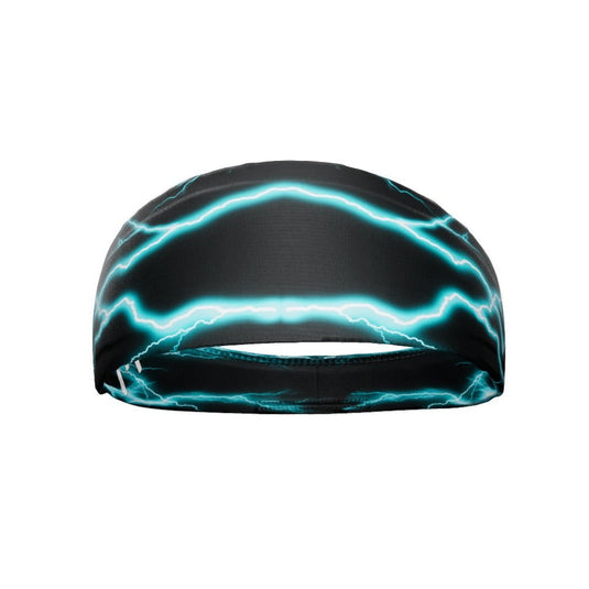 Elite Athletic Gear - Cyan Lightning Headband