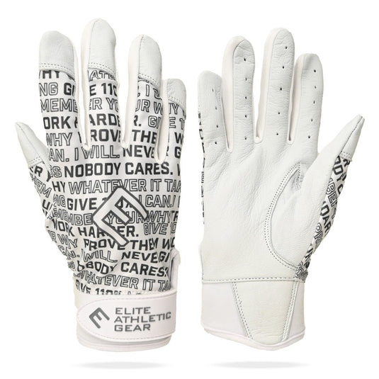 Elite Athletic Gear - Motivational Batting Gloves