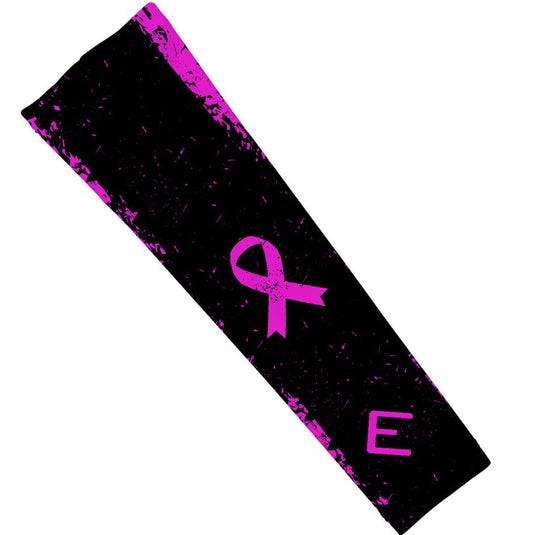 Elite Athletic Gear - Pink Splattered Breast Cancer Arm Sleeve