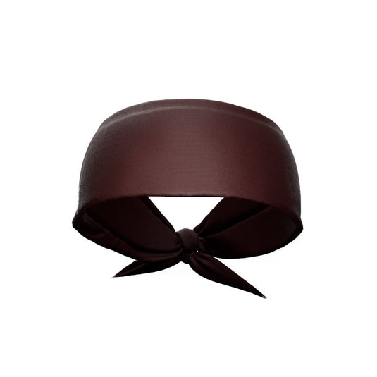 Elite Athletic Gear - Brown Tie Headband
