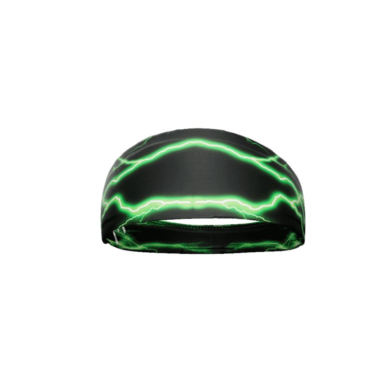 Load image into Gallery viewer, Elite Athletic Gear - Green Lightning Headband
