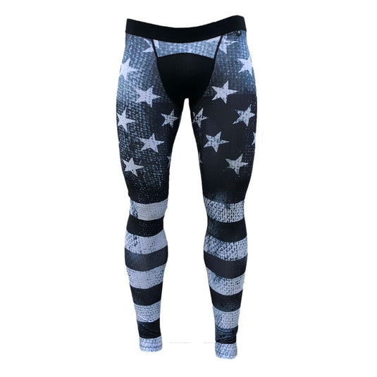 Elite Athletic Gear - Shadow Old Glory Compression Tights