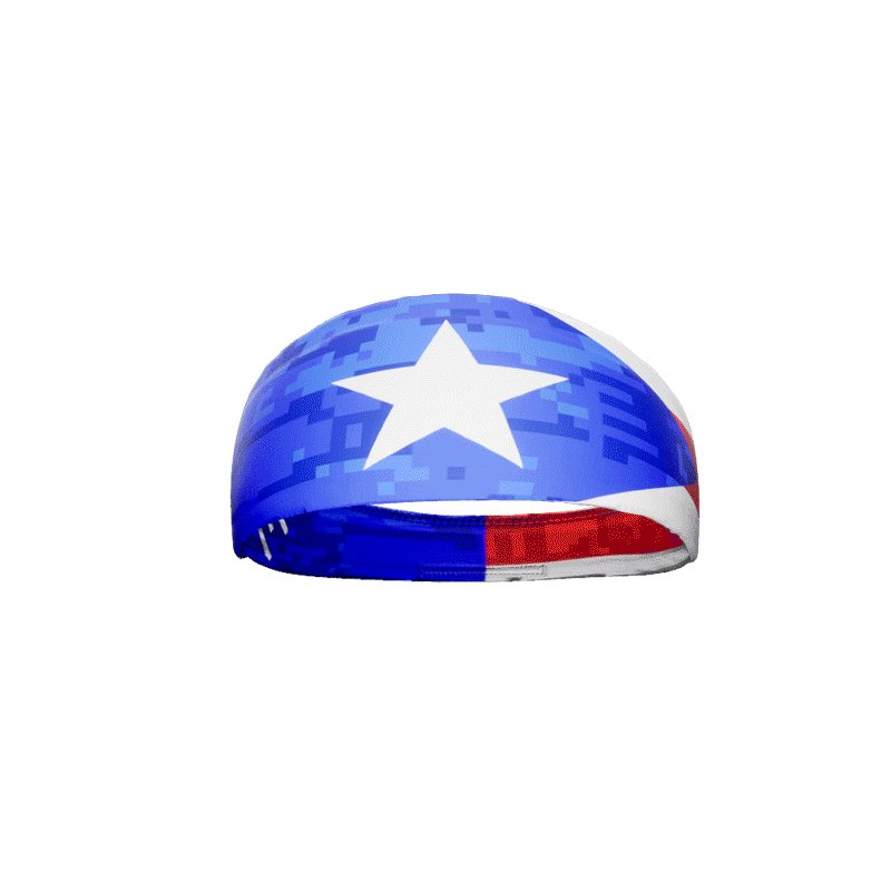 Load image into Gallery viewer, Elite Athletic Gear - Puerto Rico Flag Headband
