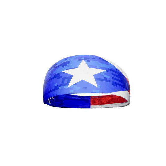 Elite Athletic Gear - Puerto Rico Flag Headband
