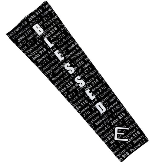 Elite Athletic Gear - Black Blessed Arm Sleeve