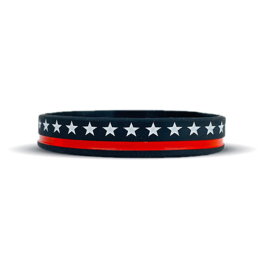 Elite Athletic Gear - Thin red line wristband