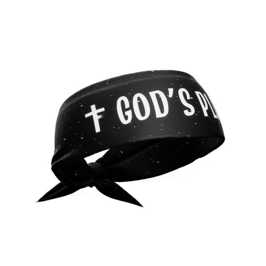 Elite Athletic Gear - God's Plan Tie Headband