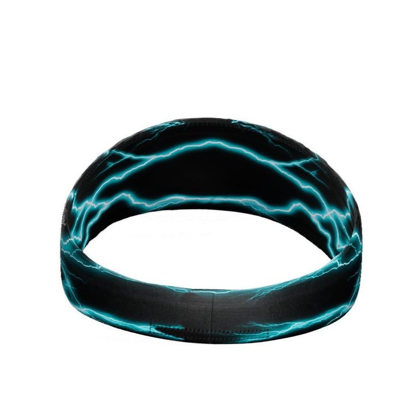 Load image into Gallery viewer, Elite Athletic Gear - Cyan Lightning Headband
