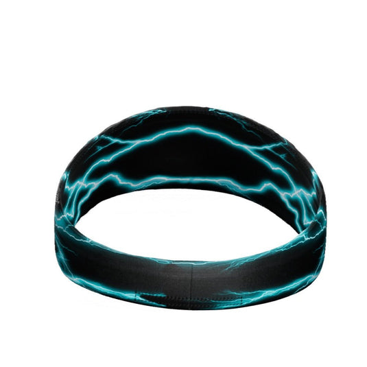Elite Athletic Gear - Cyan Lightning Headband