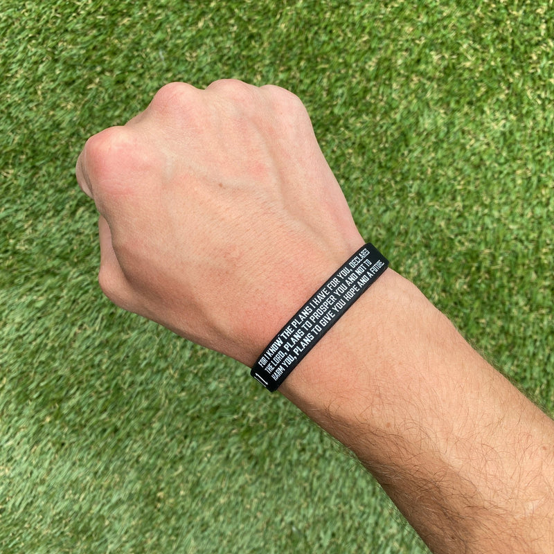 Load image into Gallery viewer, Elite Athletic Gear - Jeremiah 29:11 wristband
