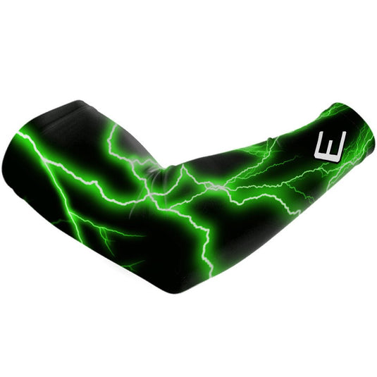 Elite Athletic Gear - Green Lightning Arm Sleeve