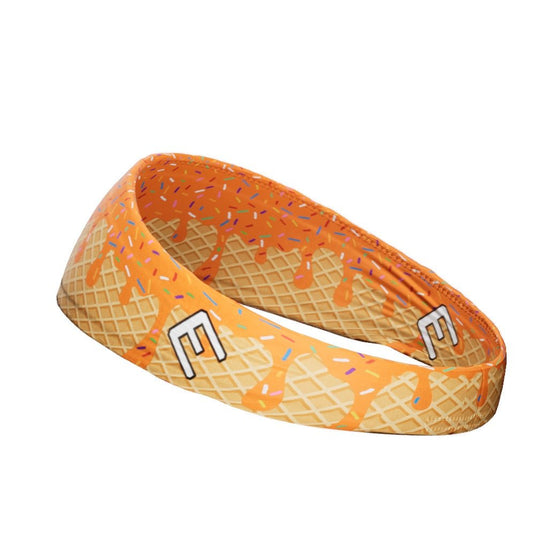 Elite Athletic Gear - Orange Ice Cream Headband