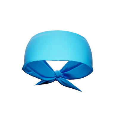 Elite Athletic Gear - Light Blue Tie Headband