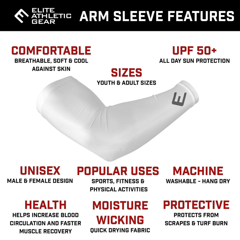 Load image into Gallery viewer, Elite Athletic Gear - Faith Cross Light Blue Arm Sleeve
