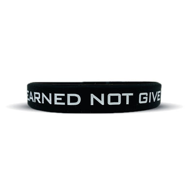 Elite Athletic Gear - Earned not given wristband