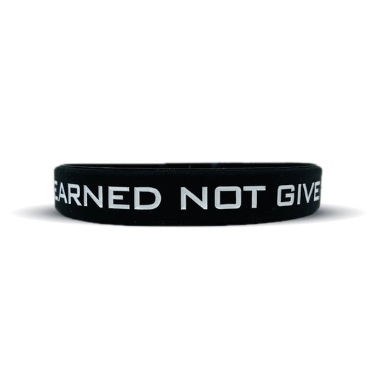 Elite Athletic Gear - Earned not given wristband