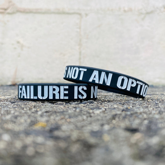 Elite Athletic Gear - Failure is not an option Wristband