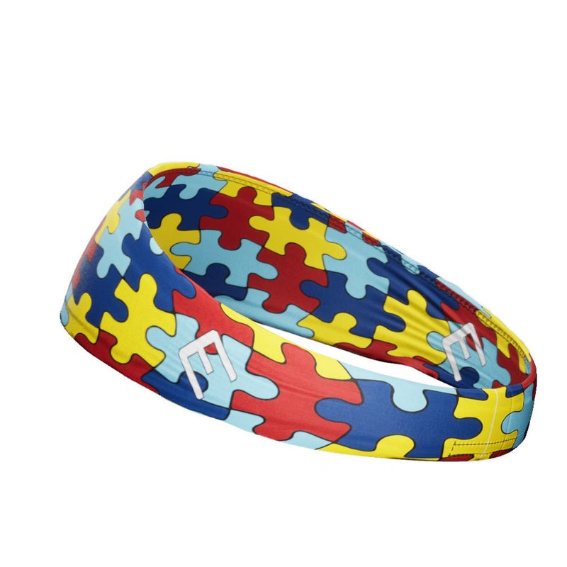 Load image into Gallery viewer, Elite Athletic Gear - Autism Awareness Headband

