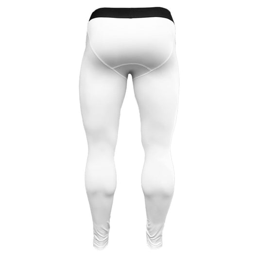 Elite Athletic Gear - White Compression Tights