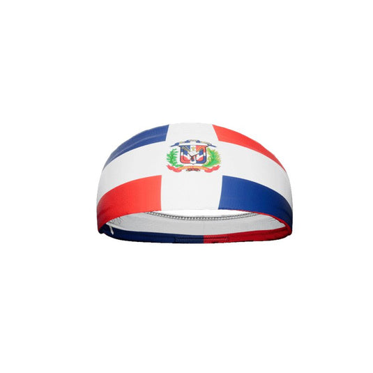 Elite Athletic Gear - Dominican Republic Flag Headband
