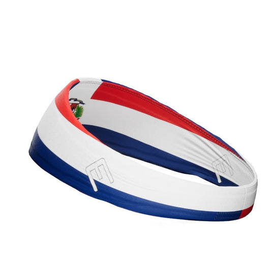 Elite Athletic Gear - Dominican Republic Flag Headband