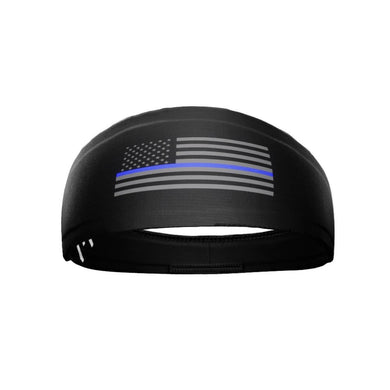 Elite Athletic Gear - Tactical Thin Blue Line USA Flag Headband
