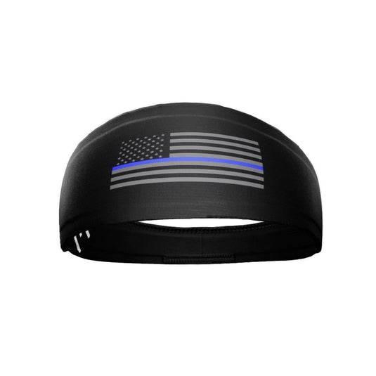Elite Athletic Gear - Tactical Thin Blue Line USA Flag Headband