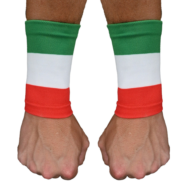 Load image into Gallery viewer, Elite Athletic Gear - Italy Flag Wrist Support Sleeves
