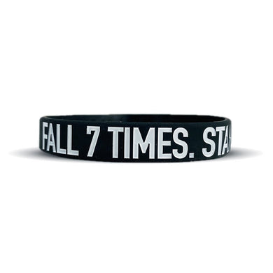 Elite Athletic Gear - Fall 7 times. Stand up 8. Wristband.
