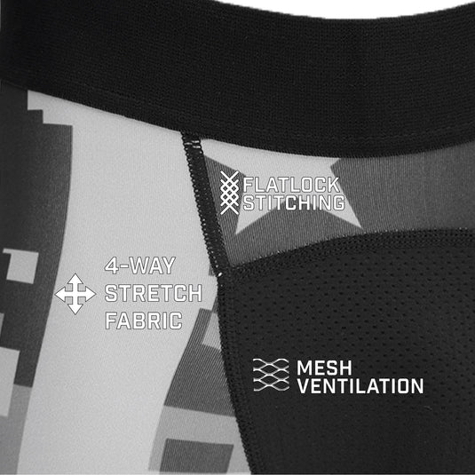 Elite Athletic Gear - Shadow Usa Flag 2.0 Compression Tights