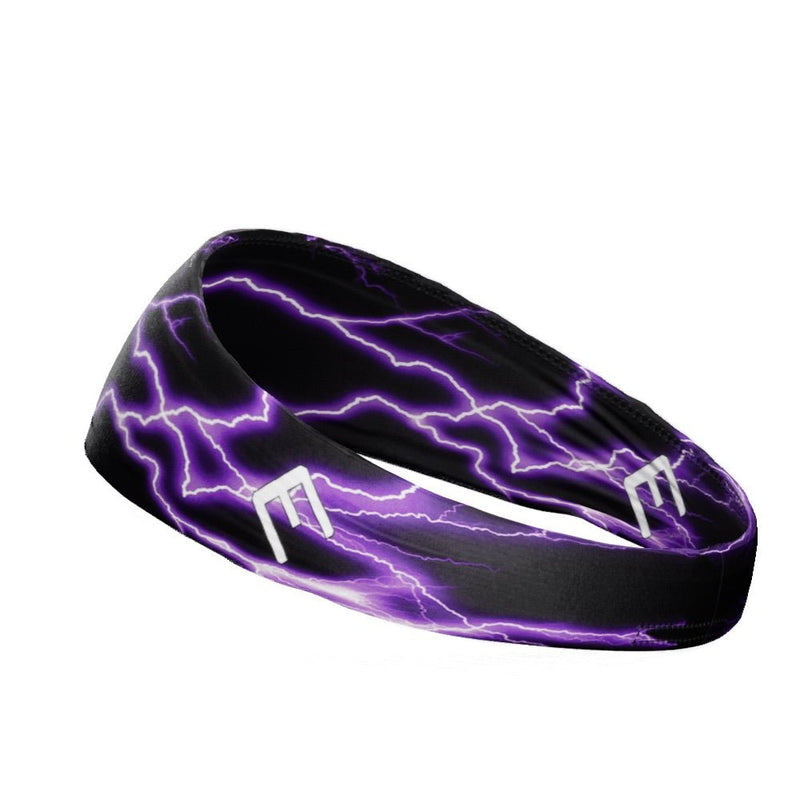 Load image into Gallery viewer, Elite Athletic Gear - Purple lightning headband
