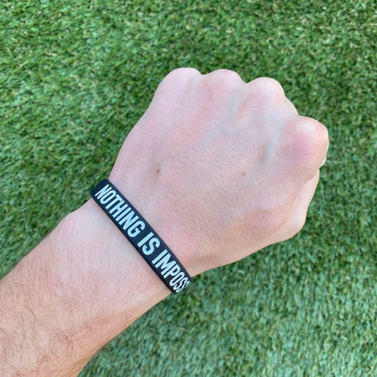 Elite Athletic Gear - Nothing is impossible Wristband