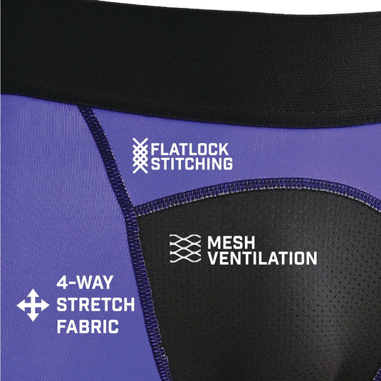 Elite Athletic Gear - Purple Compression Tights