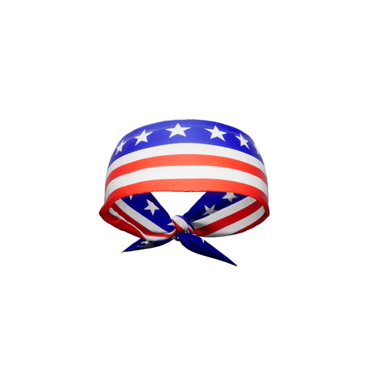 Elite Athletic Gear - Stars & Stripes Tie Headband