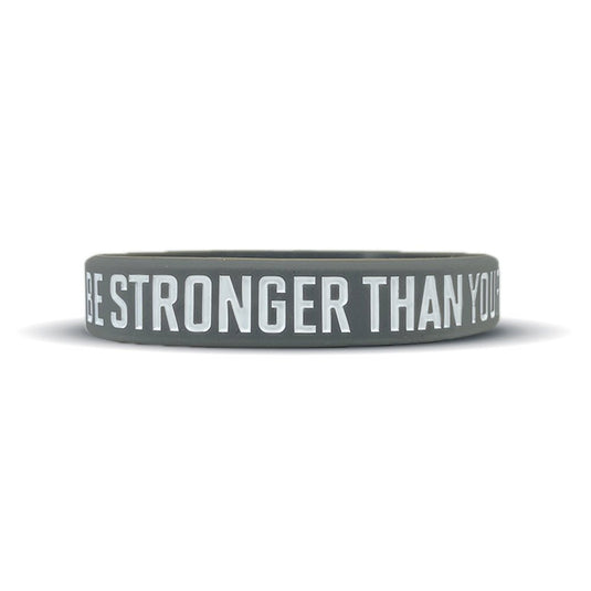 Elite Athletic Gear - Be Stronger Than Your Excuses Wristband