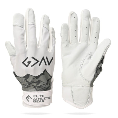Elite Athletic Gear - God Is Greater Than The Highs and Lows Batting Gloves